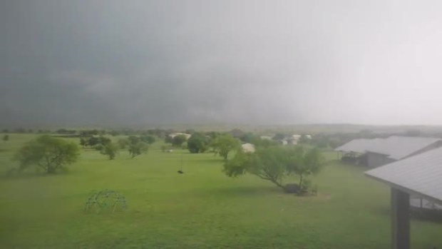 Tornado Rotation Eagle Mountain Lake