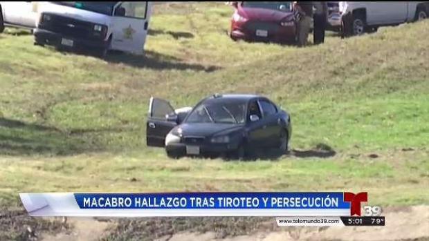 Macabro hallazgo tras tiroteo entre automovilistas