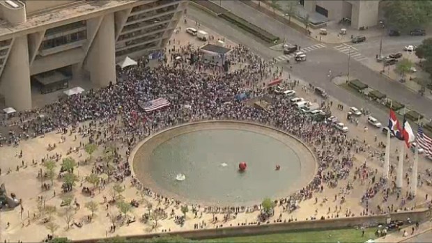 ¿Por qué la Mega Marcha en Dallas no fue multitudinaria?