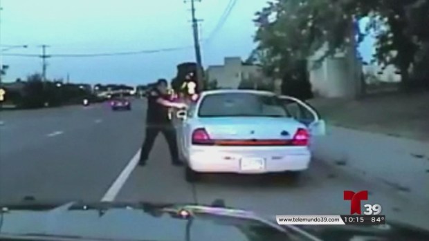 Revelan video cuando un policía mata a un conductor