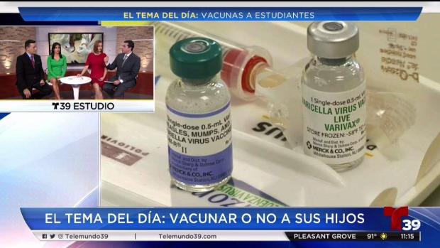 ¿Vacunar o no a sus hijos antes del regreso a clases?