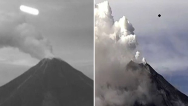 Video: ¿Vuelan ovnis sobre el volcán de Colima?