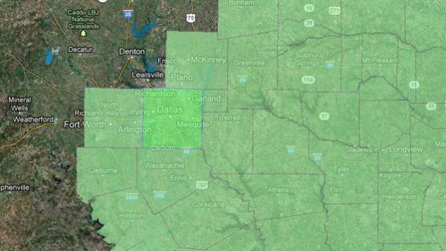 Vigilancia de inundaciones en Texas